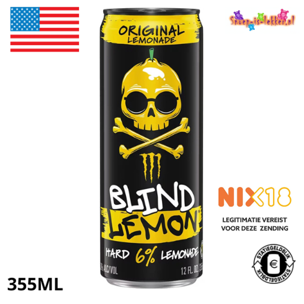 Monster Blind Lemon Original Lemonade  6% 355ml