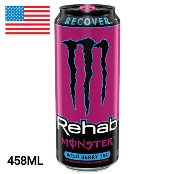 Monster Energy Rehab Wild Berry Tea (USA Import)  458ml