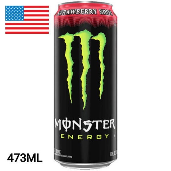 Monster Energy Strawberry Shot USA 473ml
