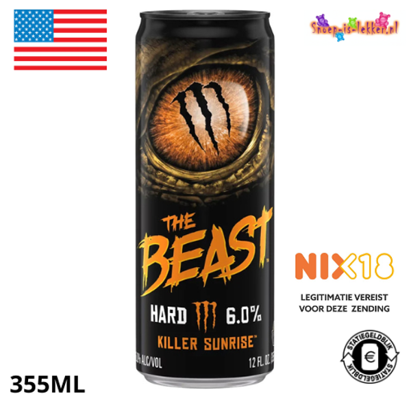 Monster The Beast Killer Sunrise 6% 355ml