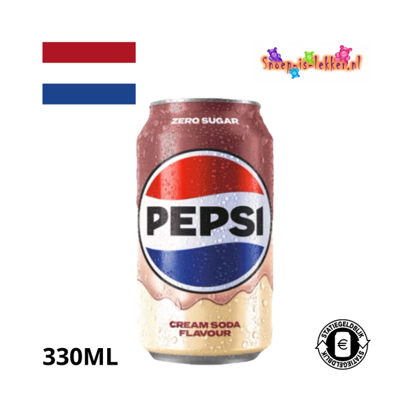 Pepsi Zero Cream Soda 330ML