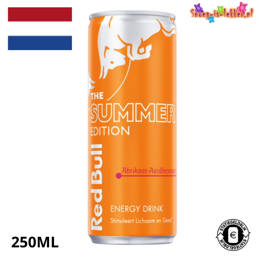 Red Bull Summer Abrikoos - Aardbei 250ml