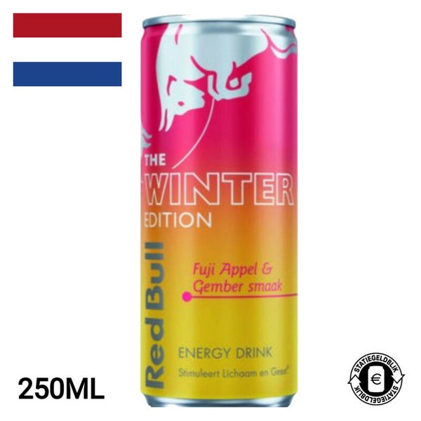 Red Bull Winter Edition Fuji Appel Gember 250ml