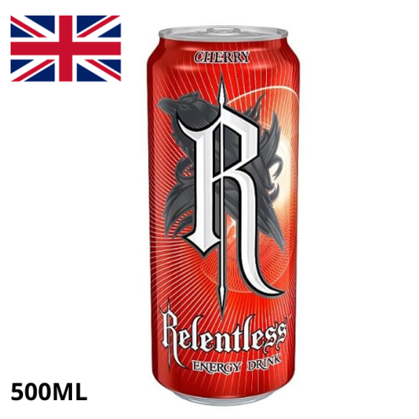 Relentless cherry Energy Drink 500ml