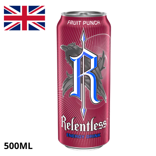 Relentless fruit punch Energy Drink 500ml