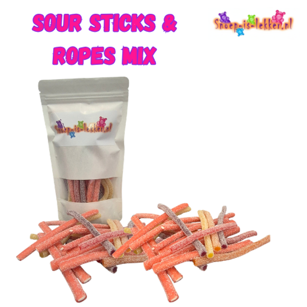 Sour Sticks & Ropes Mix