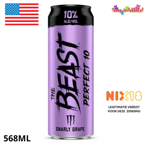 The Beast Perfect 10 - Gnarly Grape (568ml)