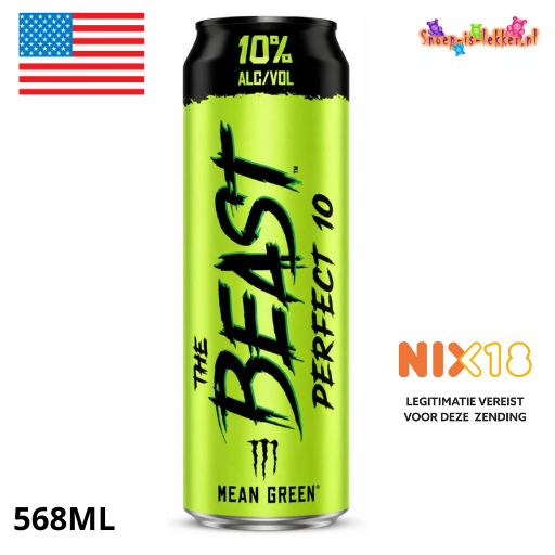 The Beast Perfect 10 - Mean Green (568ml)