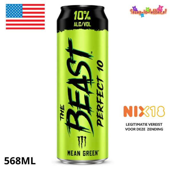 The Beast Perfect 10 - Mean Green (568ml)