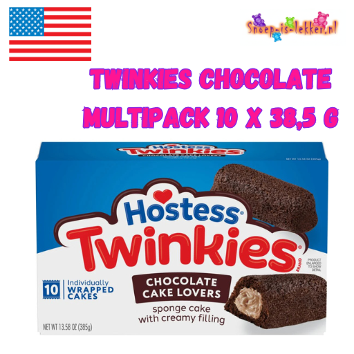 Hostess Twinkies Chocolate Multipack (10 x 38,5g)