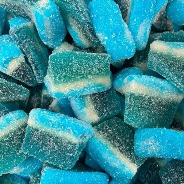 Sour Blue Raspberry Wedges