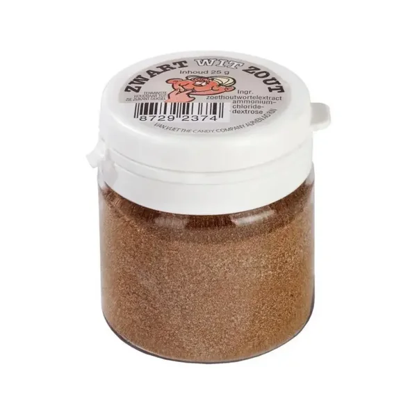 Van Vliet Zwart-Wit Poeder Zout 25 gr.