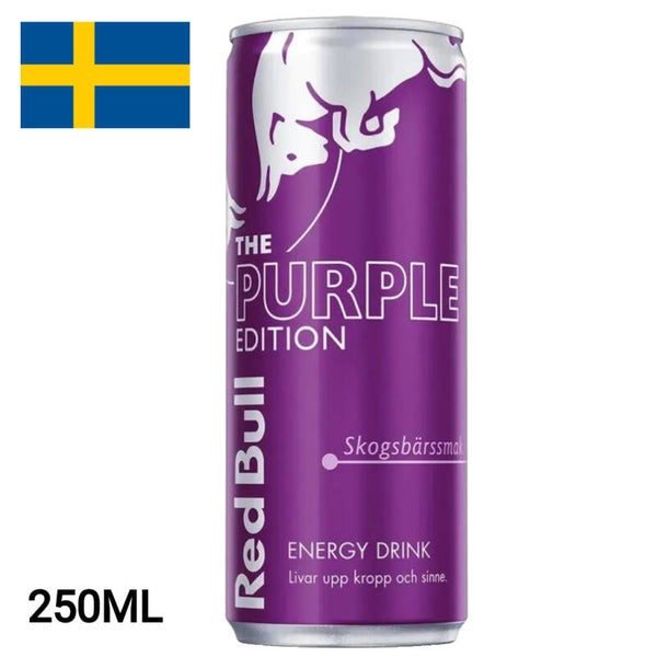 Red Bull Purple Edition Skogsbärssmak. 250ml