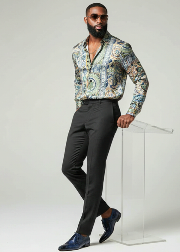 Imperium Mosaic Button Down