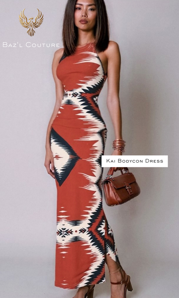 Kai Split Bodycon Dress