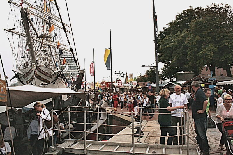 ganz schön was los da