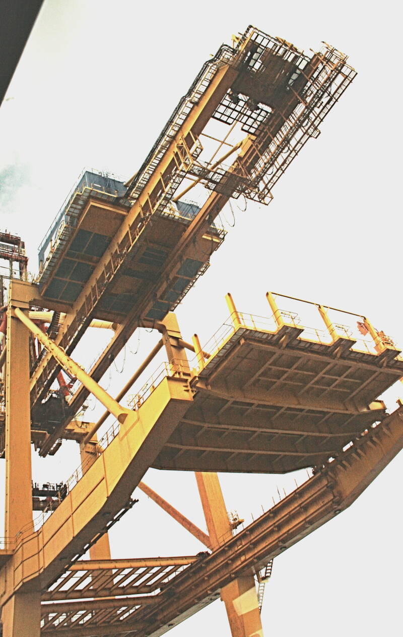   bremerhaven Containerbrücken