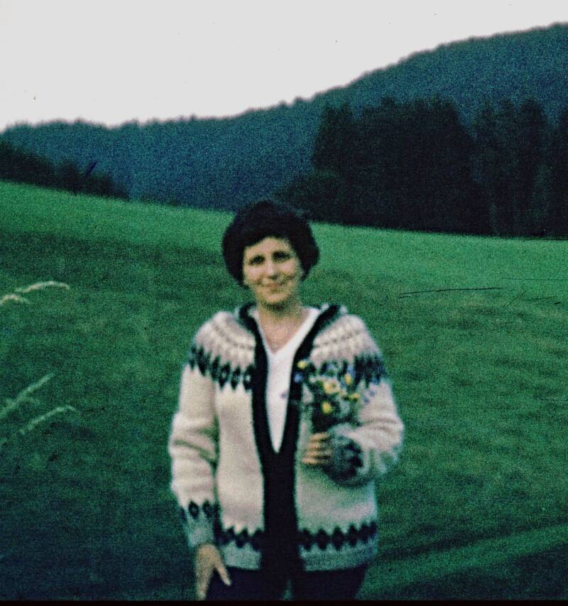 Waltraut liebt Blumen