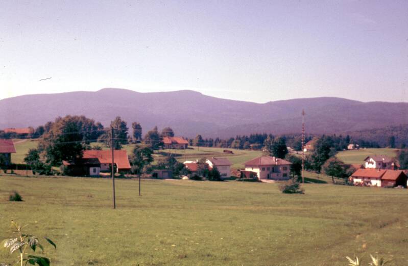 im Blick der bayrische Wald, unser Ziel