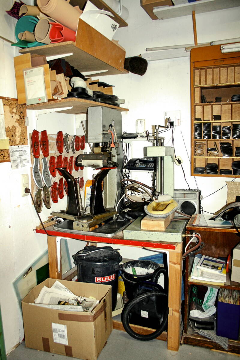 die Druckluftpresse