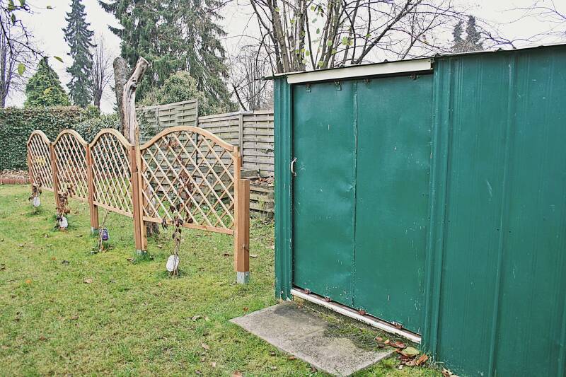 Gerätehütte umgesetzt