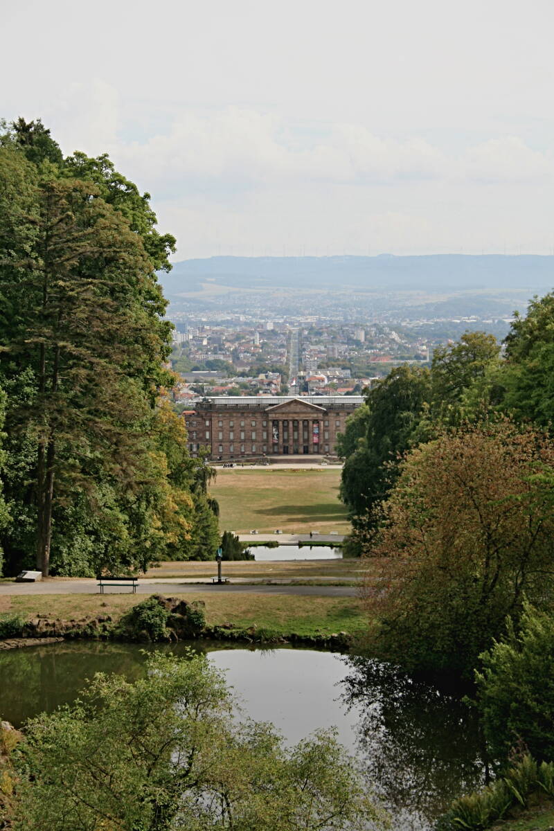 Blick auf den Bergpark