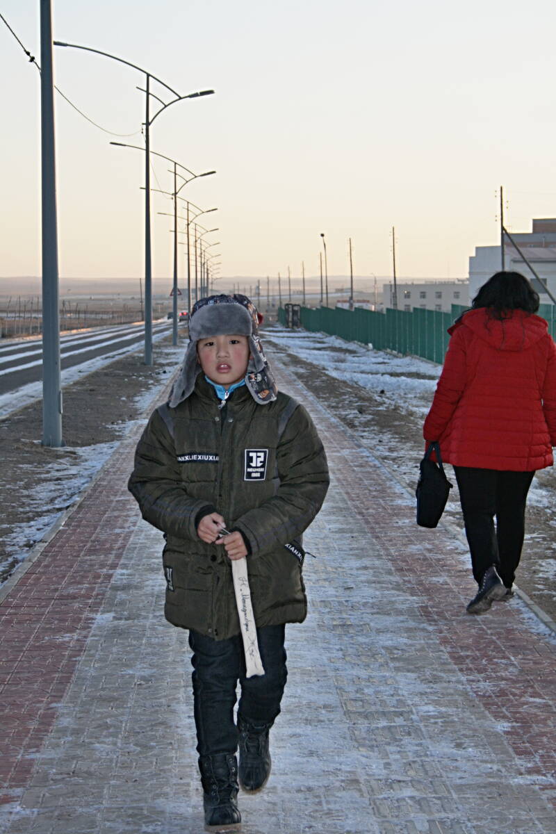 Wenn der Schnee auch schmilzt, minus 30 grad bleibt es immer