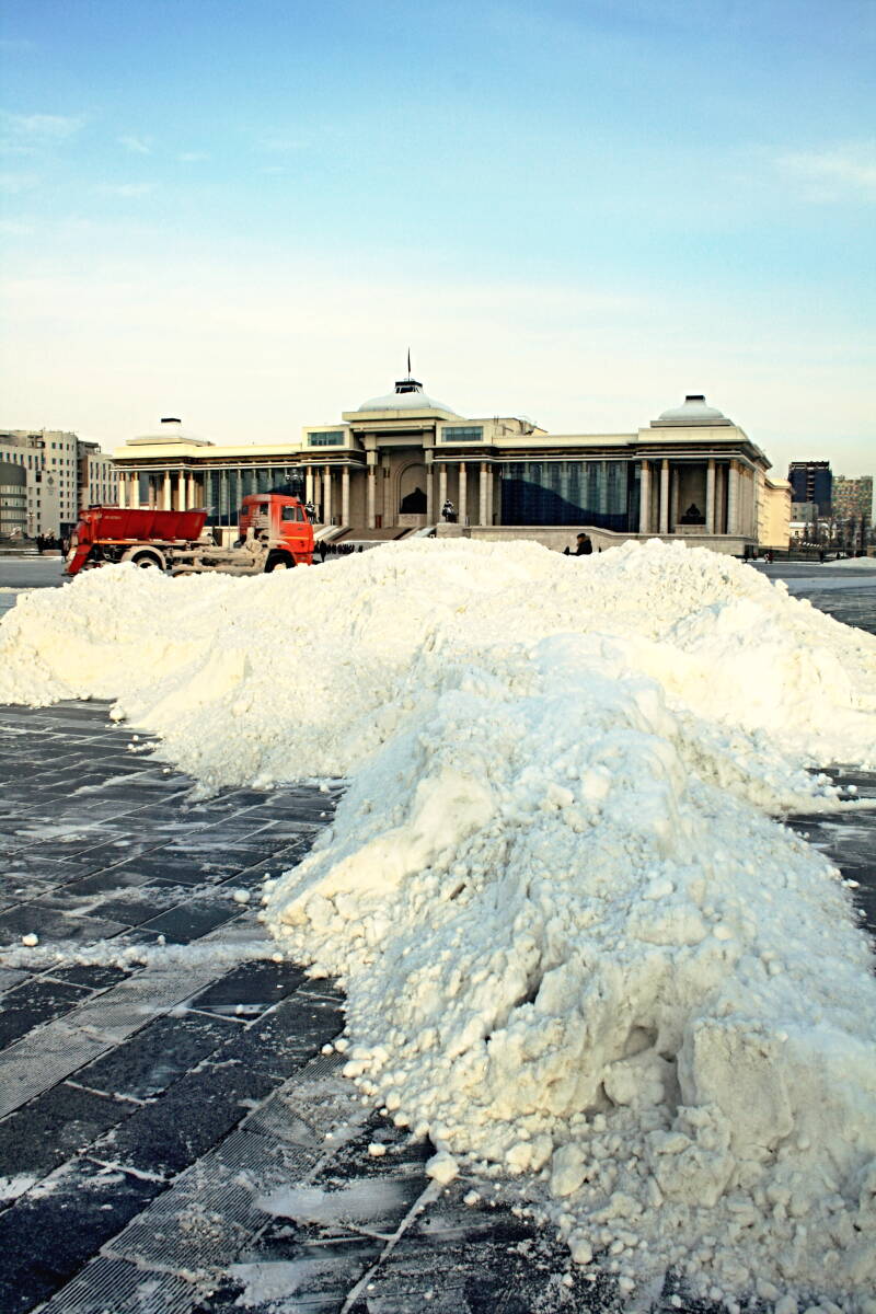 dann kam der Schnee