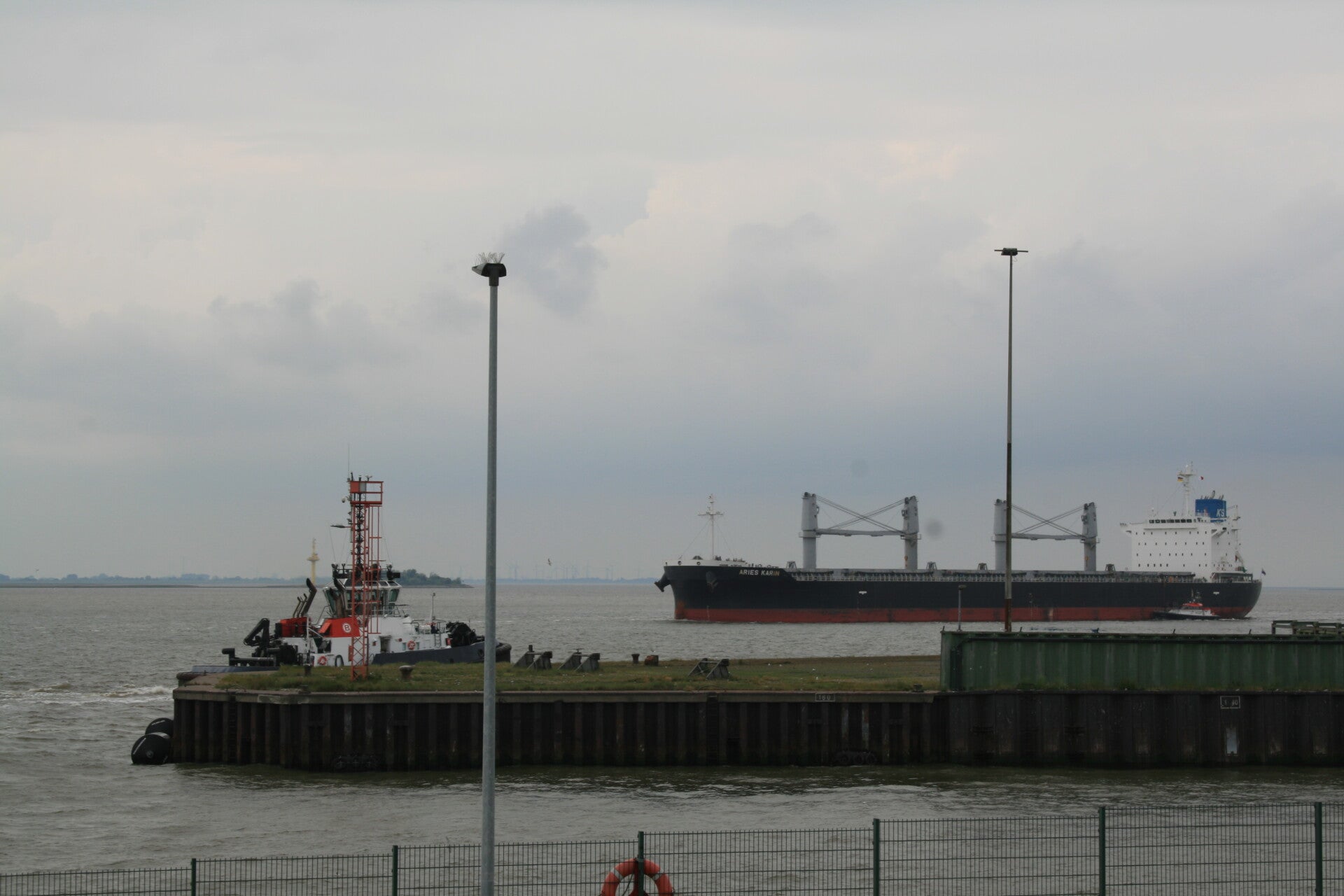 Verkehr auf der Weser