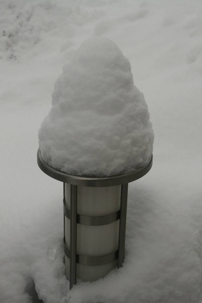 eine der Terrassenlampen