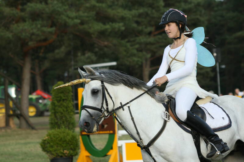 Spaßreiten  gehört auch dazu