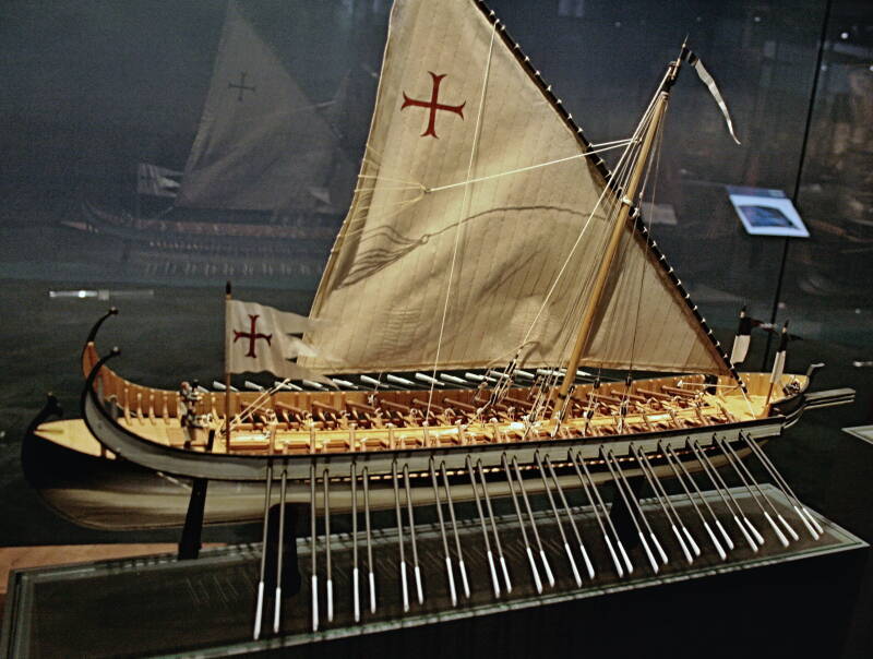  und Galeerenkriegsschiffe