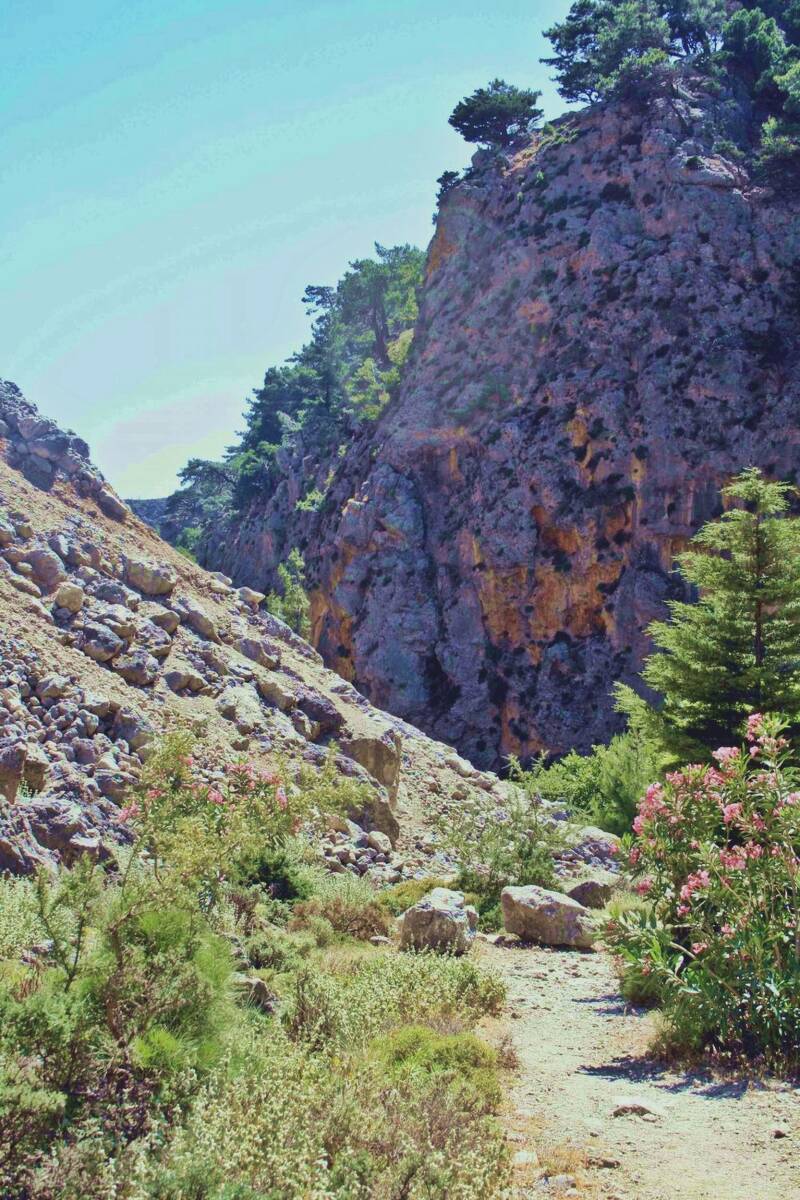 durch die Irina-Schlucht