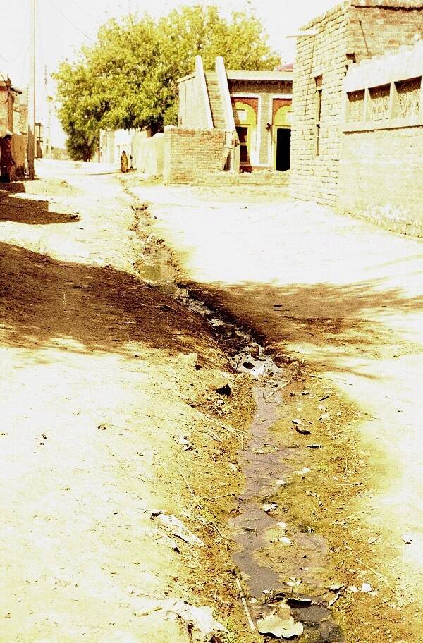 Abflussgraben wie immer