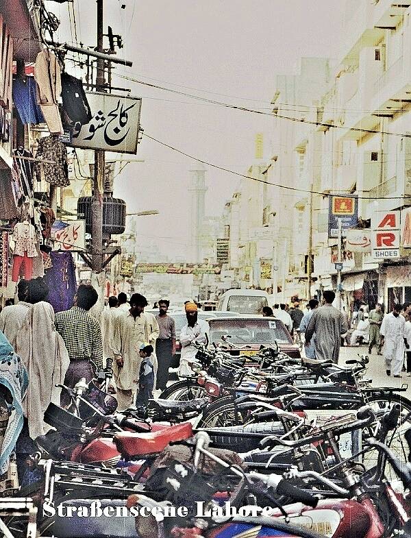  Straßenszenen in Lahore