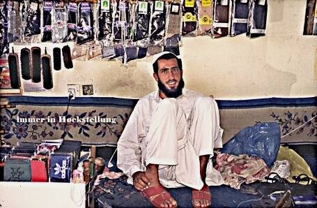 es wird in der Hocke gearbeitet