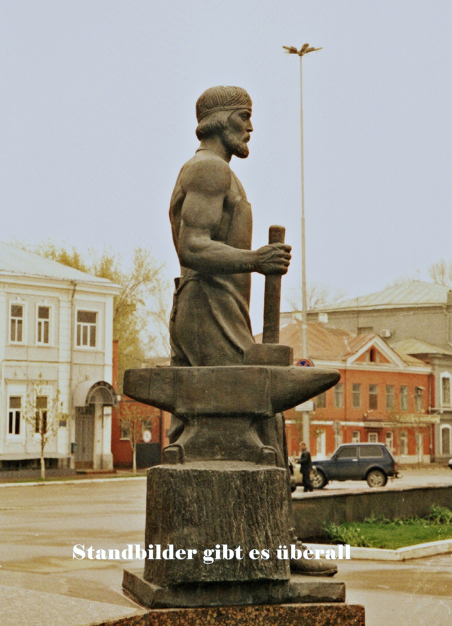 ein Denkmal für Arbeiter