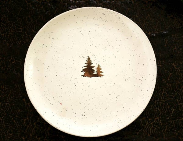 Kerst Keramiek Dinerborden (set per 2)