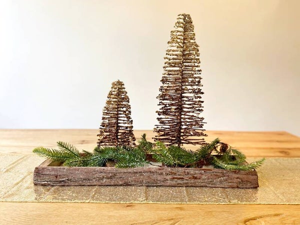 Sparkle Trees - Kerstdecoratie - Kerststuk