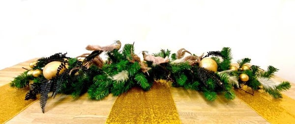 'Glitter Peacock" kerstslinger