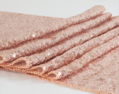 Pailetten Tafelloper 30X180