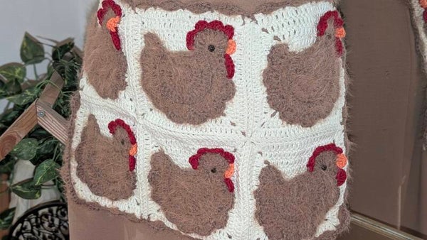 Tablier cocottes 6 poches