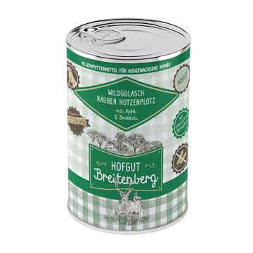 Hofgut Breitenberg Dog Wildgulasch Räuber Hotzenplotz mit Apfel und Brokkoli 6 x 400g (7,08€/kg)