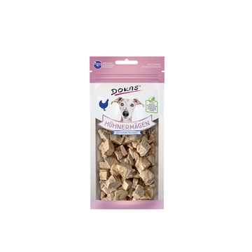 Dokas Dog Snack Hühnermägen gefriergetrocknet 7 x 22g (110,32€/kg)