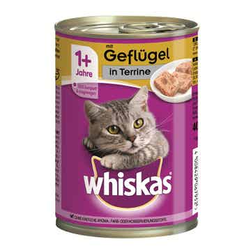 Whiskas Dose Terrine mit Geflügel 12 x 400g (5,41€/kg)