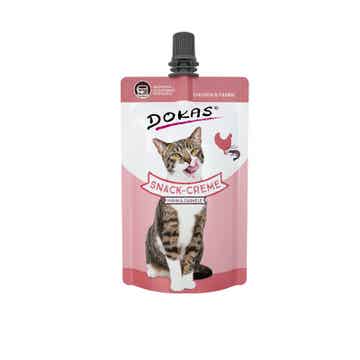Dokas Cat Snack Snack-Creme Huhn & Garnele 7 x 90g (31,73€/kg)