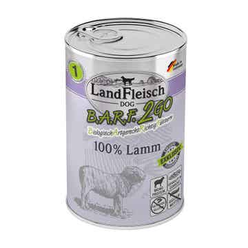 LandFleisch B.A.R.F.2GO 100% vom Lamm 18 x 400g (8,05€/kg)