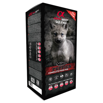 alpha spirit Dog Complete Soft Food Puppies 9 kg (6,22€/kg)