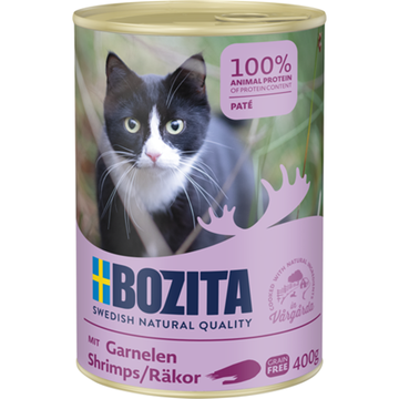 Bozita Cat Dose Garnelen 6 x 400g (6,66€/kg)