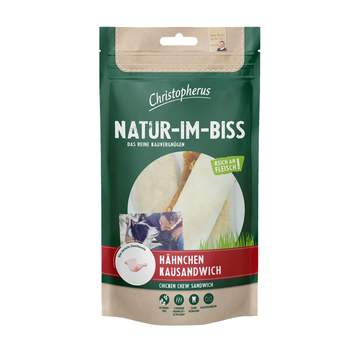 Christopherus Snack Natur-Im-Biss Hähnchenkausandwich 8 x 70g (37,48€/kg)